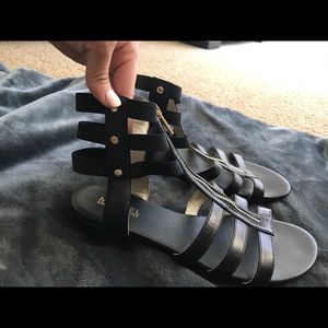Michael Kors Black 8.5 Gladiator Sandals